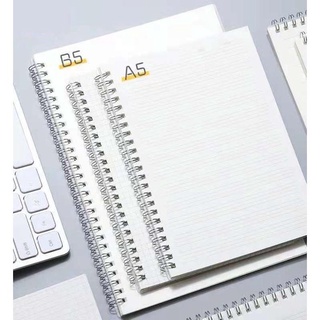 Minimalist Notebook WITHOUT rope grid, line, blank (A6,B5,A5)