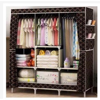 ▫❈88130 BIG Multifunction Cloth Wardrobe Storage Cabinets