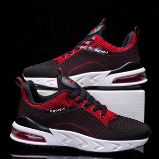 ✙☒Men s shoes 2021 spring new men s shoes leisure air cushion fashion running shoes breathable sports shoes men