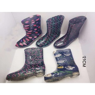 DM bota rain boots ladies floral printed cod