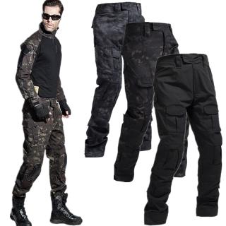 Men Camo Pants Berathabke Hiking Trousers Casual Camouflage Cargo Pants
