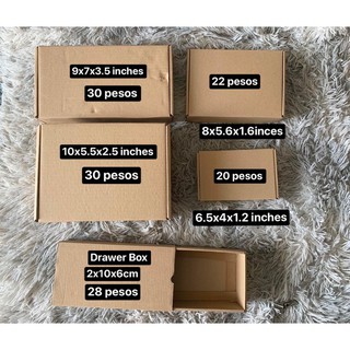 kraft box✖❏▧Brown Kraft Corrugated Box / Pack