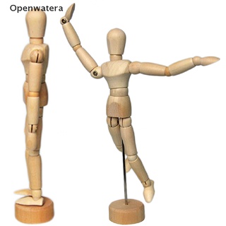 Openwatera 5.5" Drawing Model Wooden Human Male Manikin Blockhead Jointed Mannequin Puppet PH (9)