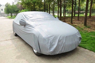 Waterproof Lightweight Nylon Car Cover For Sedan Cars (4)
