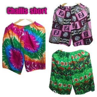 Plus size and free size Adults and teens Challis shorts assorted only
