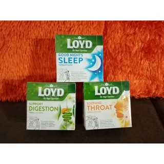 Loyd Herbal Tea Infusion 40g (20 Tea bags per box)