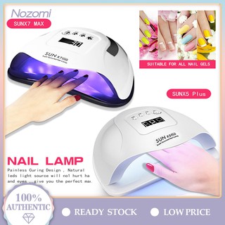 Sunx5 plus-150w UV Nail Phototherapy Lamp LED nail light Quick dryer cure gel polish nail machine