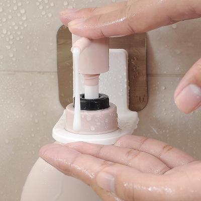 Bathroom Wall Shower Gel Storage Rack Shampoo Hand Sanitizer Hook