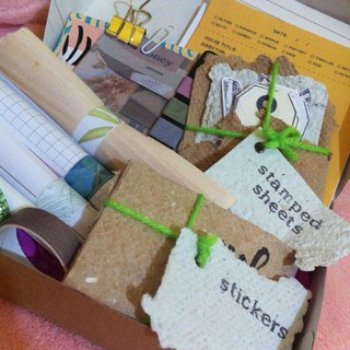 Mystery Stationary Journal Starter Kit Bundle Handmade