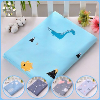 baby pad✧Bestmommy 3-Layer Cotton Baby Leakproof Diaper Changing Bed Mat Washable Reusable for Kids1