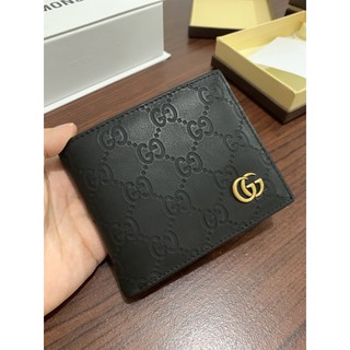Topgrade Gucci bifold short wallet for men calfskin