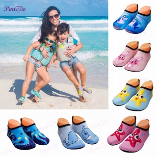 1-9Yrs Kids Aqua Shoes Baby Boy Cute Starfish Water Shoes Kid Cartoon Octopus Swimming Diving Surfing Barefoot Beach Shoes Quick Dry Soft Footwear