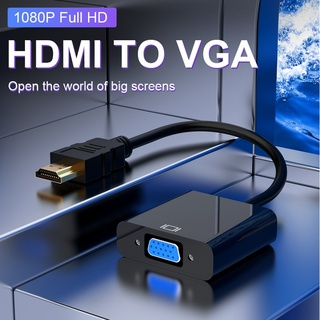 HDMI to VGA Adapter HD TV Computer Projector Converter Cable