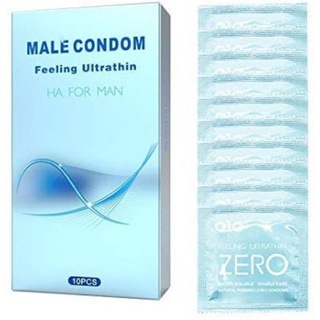10pcs OLO male condom feeling ultrathin discreet packiging