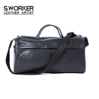 Travel Bag Leather Short Travel Bag Men's Hand Luggage Bag