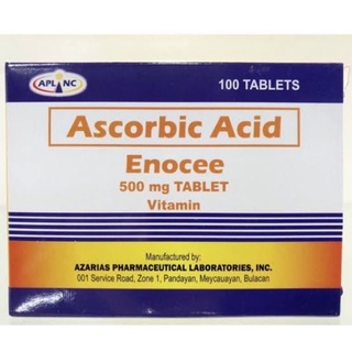 Enocee Ascorbic acid 500mg 100tablet