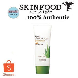 SKINFOOD Aloe Watery Sun Waterproof SPF50+ PA+++ (50ml) Korean Cosmetics