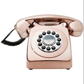 Retro Telephone: Bronze