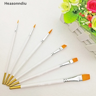 Heasonndiu 6Pcs Art Painting Brushes Set Acrylic Oil Watercolor Artist Paint Brush Set PH