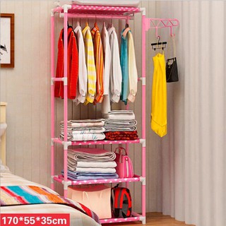 COD Square simple clothes rack,Storage rack, clothes hanger