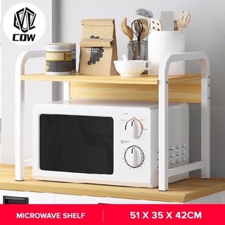 CQW Microwave Oven Rack Microwave Shelf Kitchen Countertop Shelf