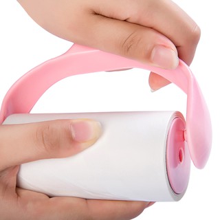 Removable Adhesive Sticky Paper Roller Brush Clothing Sticky Dust Collector Oblique Tear Household C (3)