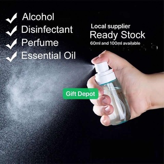 bottle○Cardtype spray 20ml /UPG SPRAY BOTTLE MIST SPRAY BOTTLE REFILL TRAVEL CLEAR CONTAINER