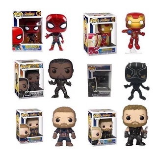 FUNKOPOP Avengers 4 Captain America Thor Spider-Man Iron Man Black Panther