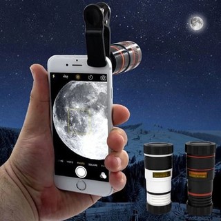 Universal Lens HD Telescope Optical Lens Zoom Clip Lens 8x 12x 14x for Mobile Phone Camera