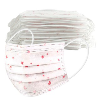 50PC Disposable Print Face Mask Industrial 3Ply Ear Loop (6)