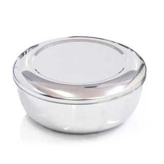 Korean Stainless Rice Bowl with Lid