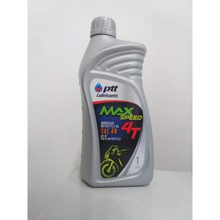 PTT Lubricants MAX SPEED 1L SAE 40-4T Motorcycle oil