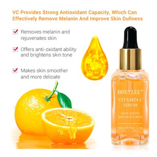 BREYLEE Vitamin C Serum VC Whitening Essence serum face serum glass skin brightening serum 17ml (2)