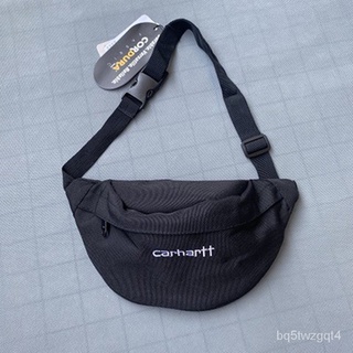 【QiaonaiL】Carhartt Tooling Small Bag Canvas Shoulder Messenger Bag Men and Women Chest Bag Waist Bag