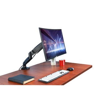 ﹍☋✘Single Monitor Arm，Desk Home Computer Desk Home Desk Upgrade Desktop Waterproof Corrosion and Wea