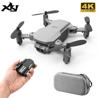 XKJ Mini Drone 4K 1080P 480P Camera RC Foldable Quadcopter WiFi Fpv Air Pressure Altitude Hold Black