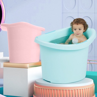 Children's bathtub large thickened bathtub baby bathtub bath tub baby bath tub children can sit and lie in bathtub