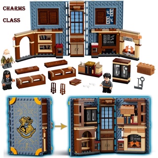 Harry Potter Hogwarts Moment: Course Book Lego Building blocks Including the scene Minifigures Popularity Toy gift (5)