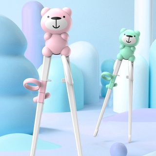Baby Training Chopsticks Infant Learning Cartoon Plastic Children Correction Chopsticks For Kid (4)