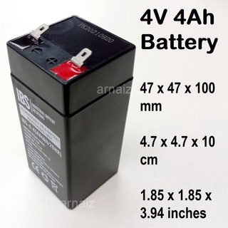 4V 4Ah Rechargeable Battery 4V4Ah 4 Volts Battery 2FM4 Batteries 4V 4.5Ah 4V4.0Ah SRB-4V4 FELB4/4.0 (1)