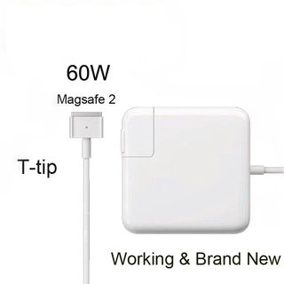 60W T Tip Magsafe 2 Power Adapter charg for Apple MacBook A1425 A1435 A1502 A1465 13-inch early 2015