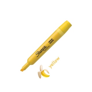 PEN❡SHARPIE banana yellow highlighter