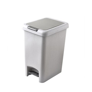 LOCAUPIN Kitchen Pedal Trash Bin with Lid Household Creative Garbage Storage Waste Basket (1)
