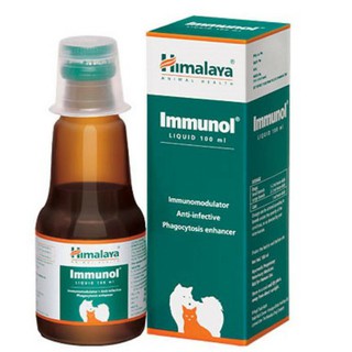 Himalaya Animal Health Immunol Green Syrup For Dogs Pets 100ml