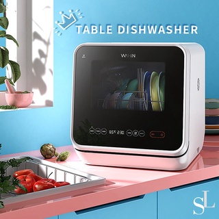 【SL】(FREE SHIPPING) Midea Table Top Dishwasher Machine sterilize sth at high temperature kitchen di