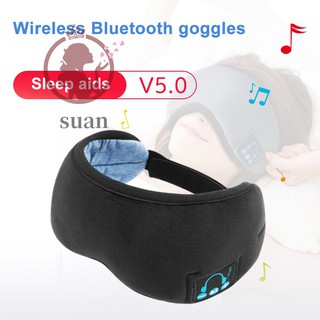 Sleep Wireless 5.0 Bluetooth Headphones Eye Mask Music Travel Sleeping Headphones Handsfree Sleeping