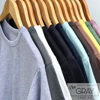 Premium Plain Tees | Pocket Tees (Plain and Pocket T-shirts) - The Gray Shop PH