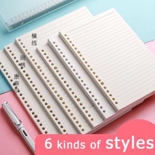 20/26/ holes Refill pages/ loose leaf for binder a5 b5 a4 perfectqueen.ph (3)