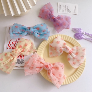 <24h delivery> W&G Fashionable Korean style colorful bow hairpins personalized girls hair accessories gifts (2)