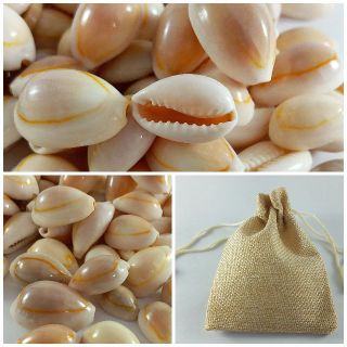 Sigay Sungka Shells with Sinamay Pouch